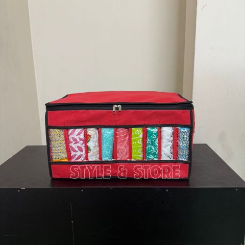 Picture of New Stylish font poly Transparent 9gard Cloths Storage Organizer With Cover