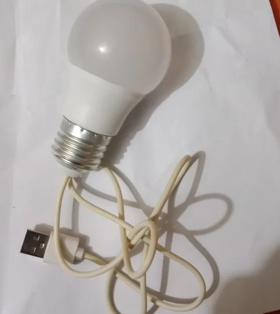 Picture of USB Led Bulb 5 volt 5 Watt 30 inch ware and Good Light White