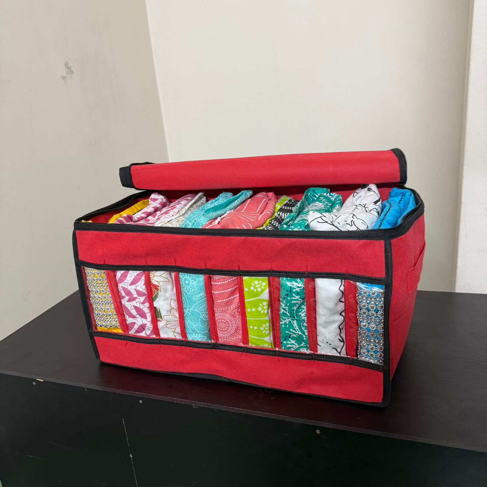 Picture of Transparent 9gard Cloths Storage Organizer With Cover