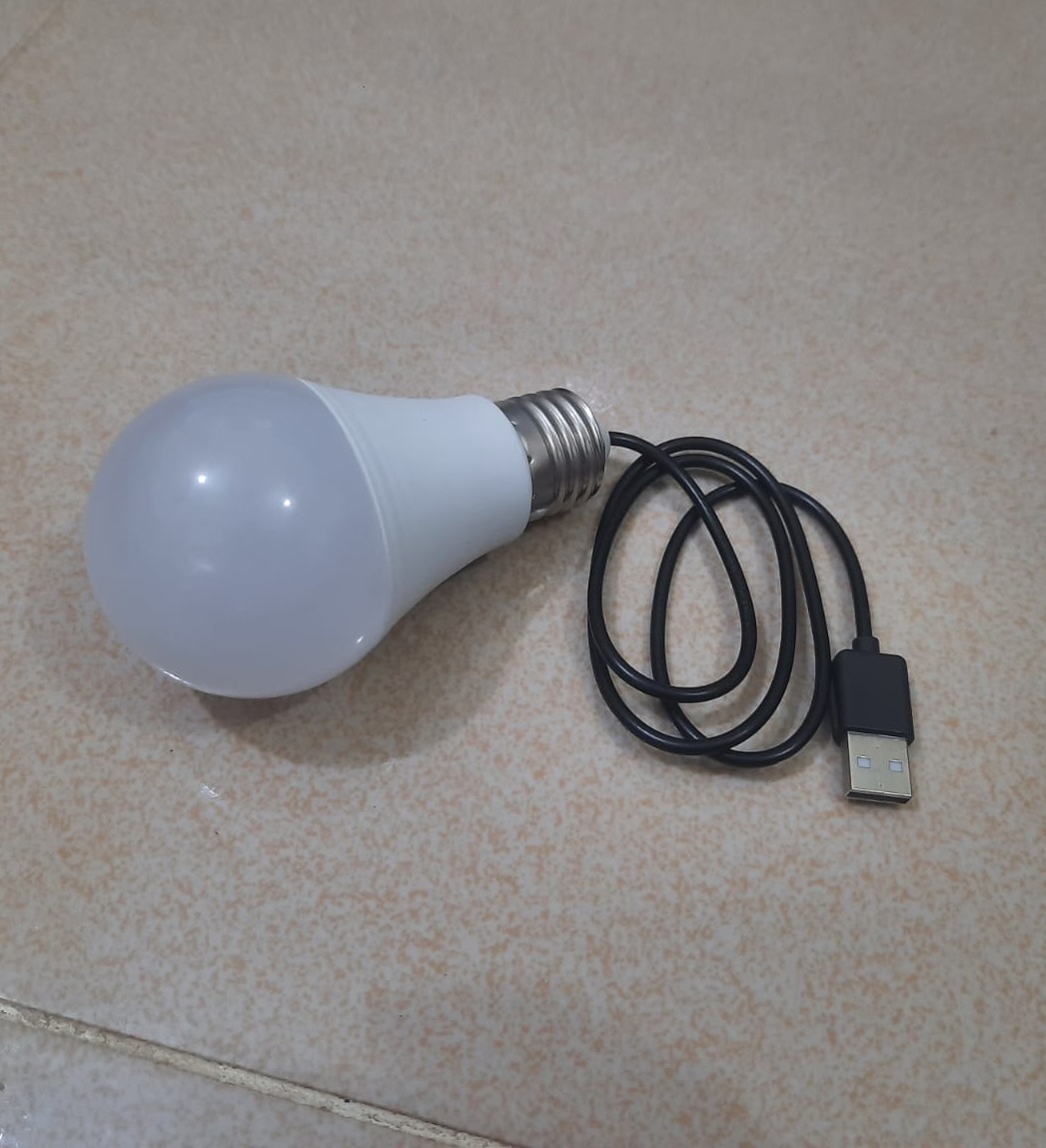Picture of USB Led Light Bulb Use for Power Bank, Laptop, Computer, etc. USBLIGHT6565 Led Light  (White) White