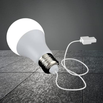 Picture of USB Bulb Light for Power Bank Portable 12W Light for use Indoor, Outdoor, Reading, Sleeping White
