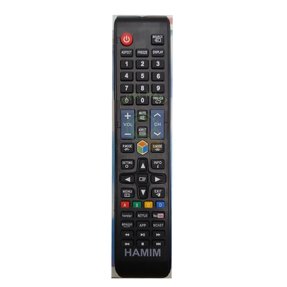 Picture of HAMIM Smart Led  Android TV Remote Control Black