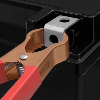 Picture of iPOWER Automatic Smart Fast 12V 5A AGM GEL Lead Acid battery charger Black