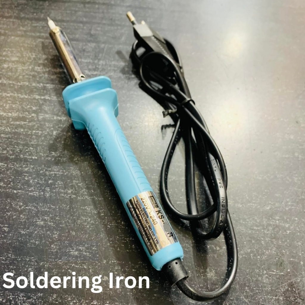 Picture of Soldering Iron ( 60 Watt goot ) - Sky Blue and Silver 1 Ps Multicolor