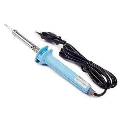 Picture of Soldering Iron ( 60 Watt goot ) - Sky Blue and Silver 1 Ps Multicolor