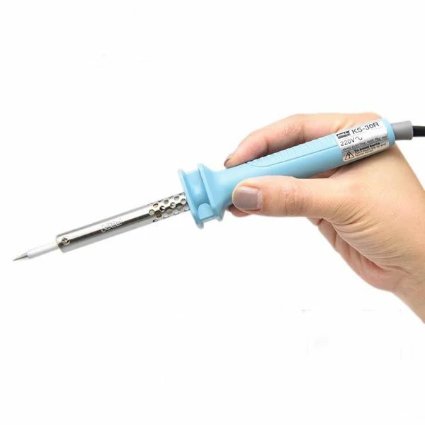 Picture of Soldering Iron ( 60 Watt goot ) - Sky Blue and Silver 1 Ps Multicolor