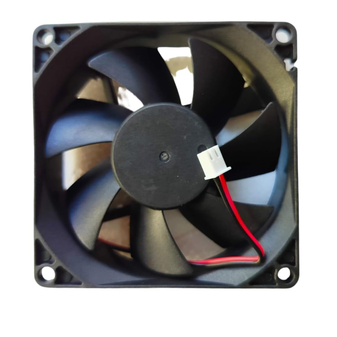 Picture of 4 Inch 12V Cooling Fans 4 Inch Fan DC 12V Fan 90x25mm Heatsink Cooler Cooling Fan Radiator Heat Dissipation Mini Fans With Cables Black