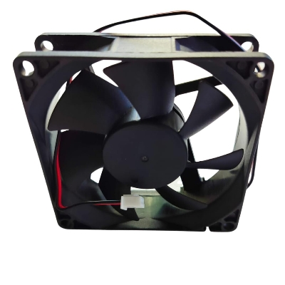 Picture of 4 Inch 12V Cooling Fans 4 Inch Fan DC 12V Fan 90x25mm Heatsink Cooler Cooling Fan Radiator Heat Dissipation Mini Fans With Cables Black