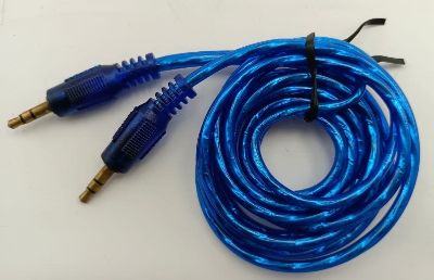 Picture of Aux Cable 1 Meter  3.5mm Stereo Premium Auxiliary Audio Cable - for Smart Audio multicolor