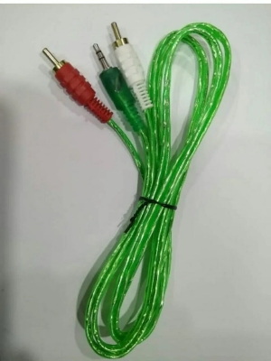 Picture of 1 to 2 av splitter adapter, Cable Multicolor