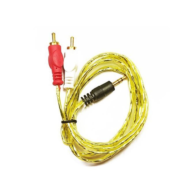 Picture of 1 to 2 av splitter adapter, Cable Multicolor