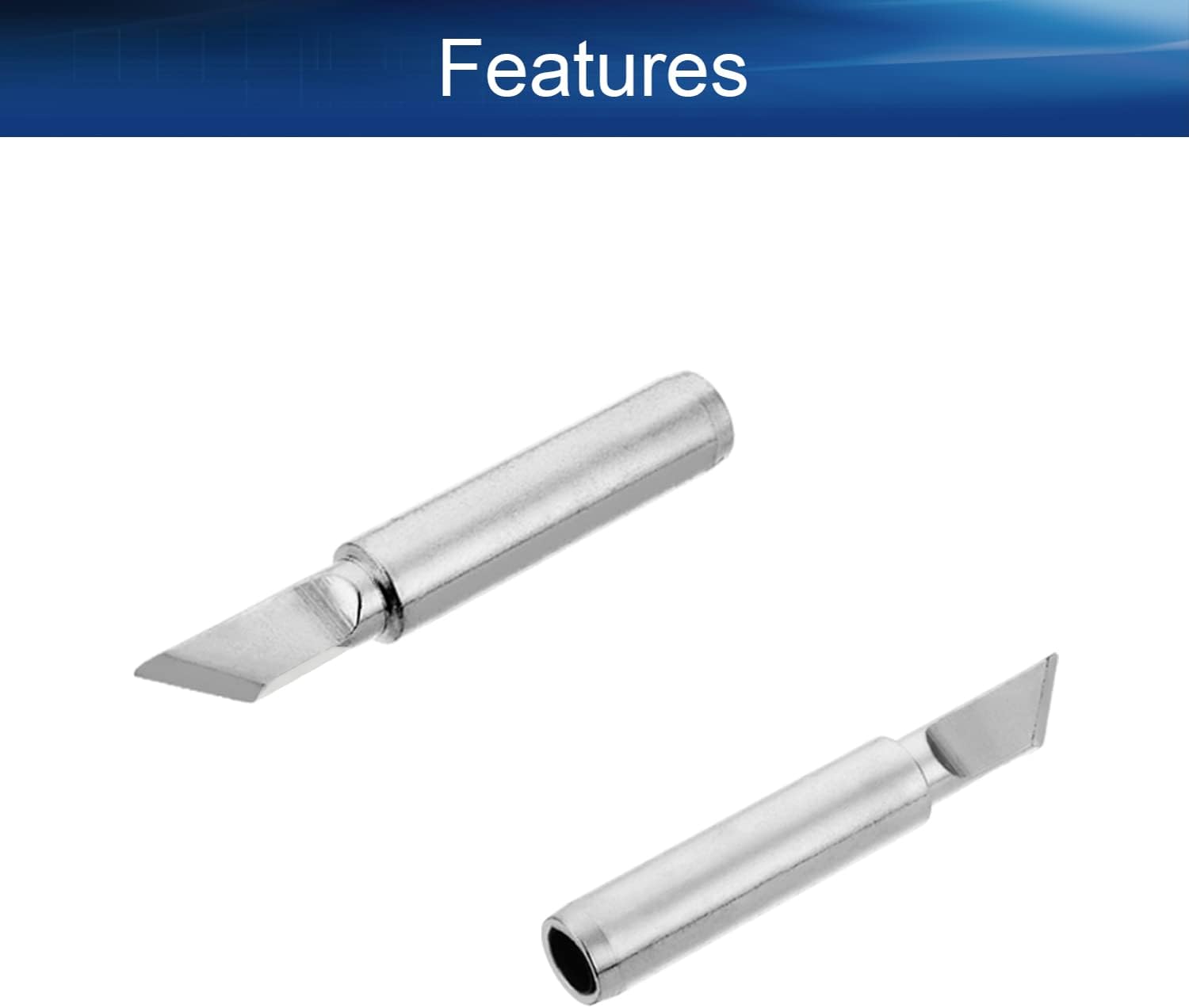 Picture of 900M-T-K Soldering Bit, Soldering iron 908, Soldering Station 936, 937, 907 Silver