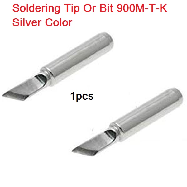 Picture of SILVER Color 900M-  T-K Soldering Tip Bit Leads Free Soldering Iron Bits Replacement Pencil Soldering Solder Iron Tip For Soldering Iron & Station Tools Tip Silver