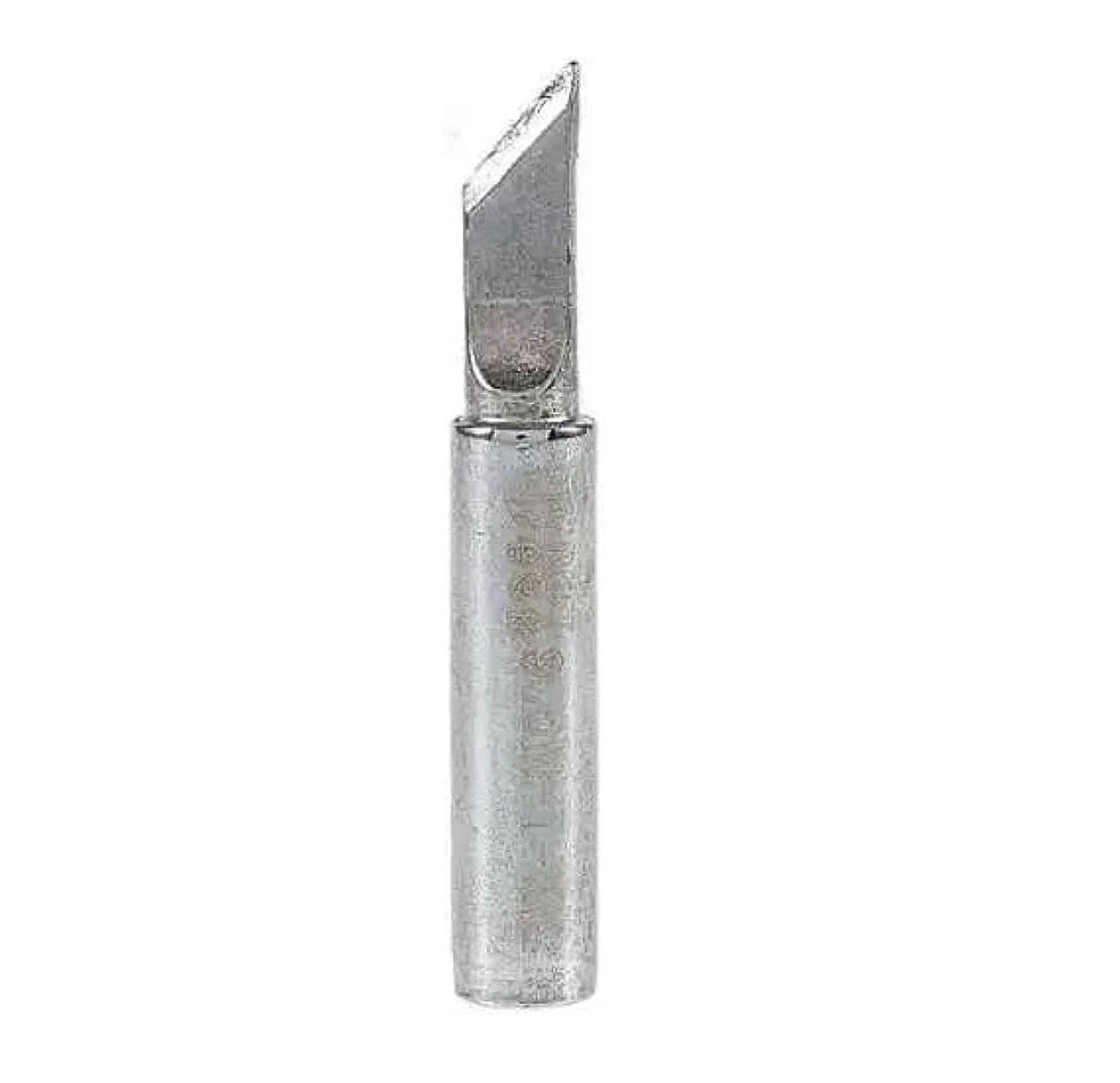 Picture of 900M-T-K Replacement Soldering Iron Tips Pure Welding Equipment Knife Edge Solder Tip for 900M, 936, 937, 938, 969, 8586, 852D Solder Station Silver Tone Silver