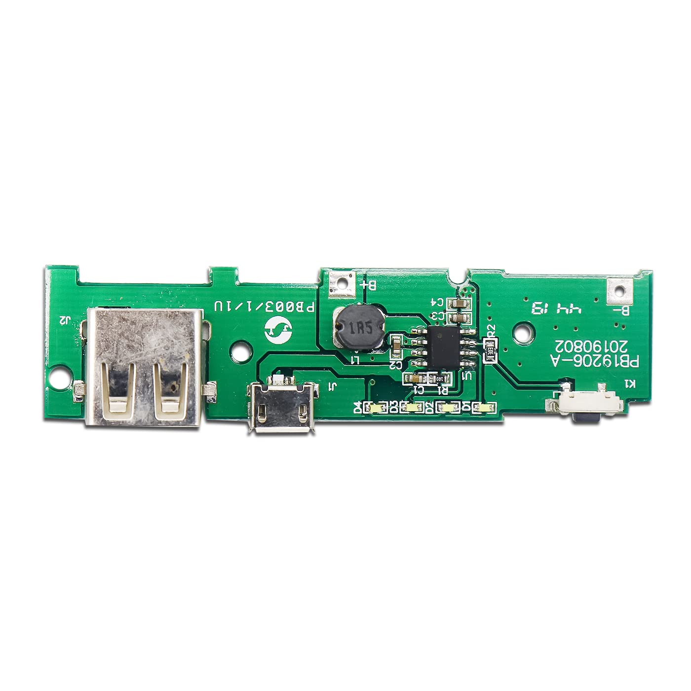 Picture of 5 Volt 1A Power Bank Charger Module Charging Circuit Board Step Up Boost Power Module for Mobile Power Bank DIY Multicolor