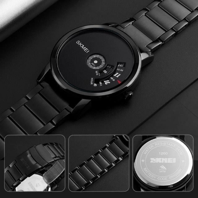 Picture of Stainless Steel Styles Quartz Wrist Watch-Men