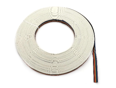 Picture of Multicolor Flat Ribbon Cable 10 wire (Pack of 1 meter) Multicolor