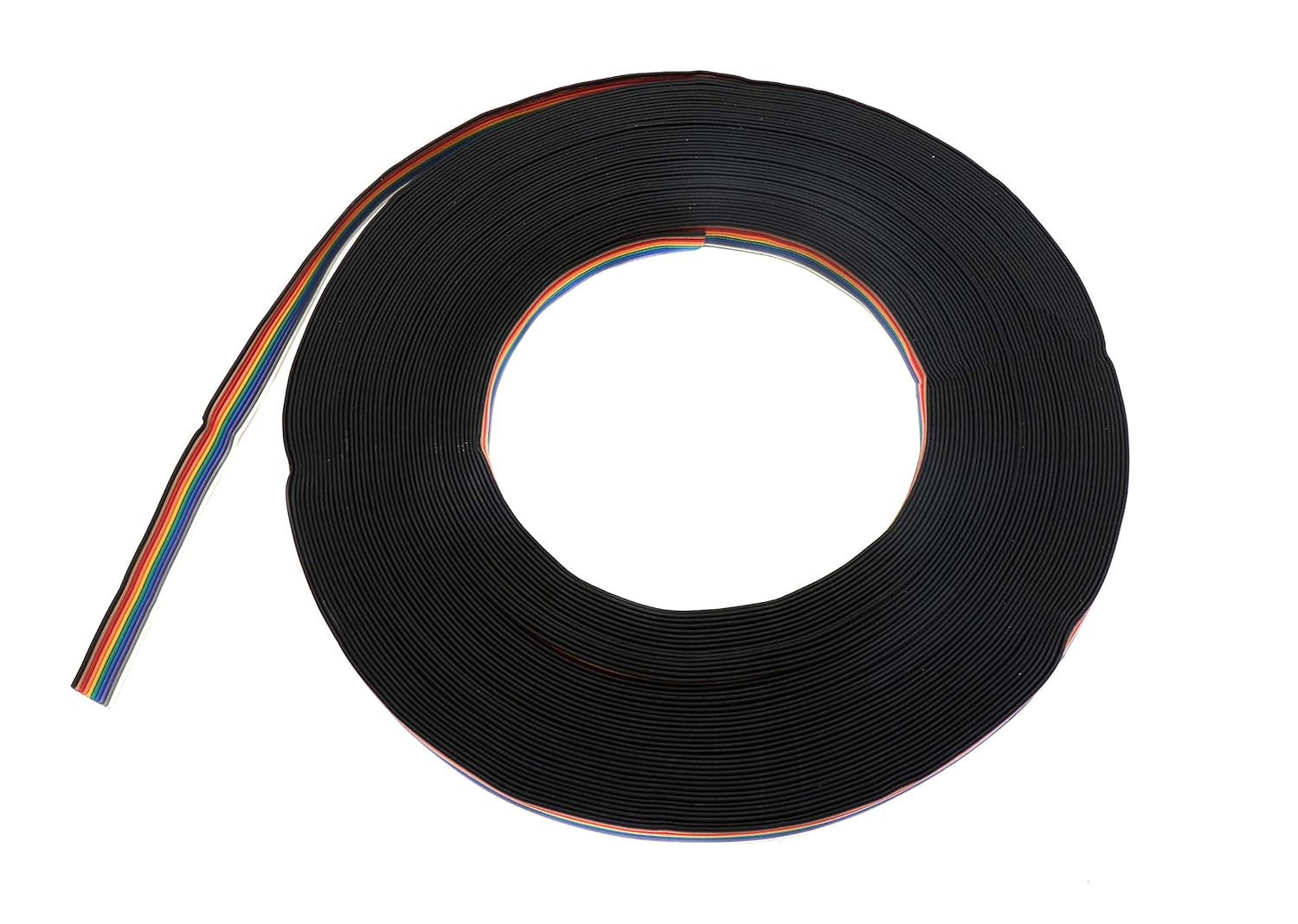 Picture of Multicolor Flat Ribbon Cable 10 wire (Pack of 1 meter) Multicolor