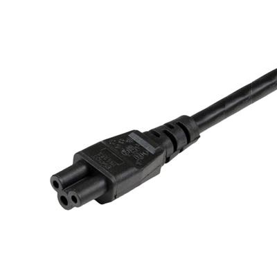 Picture of 2 PIN Laptop Power Cord Cable for Charging Adapter Power Supply Compatible For All Other Brand Laptop Black