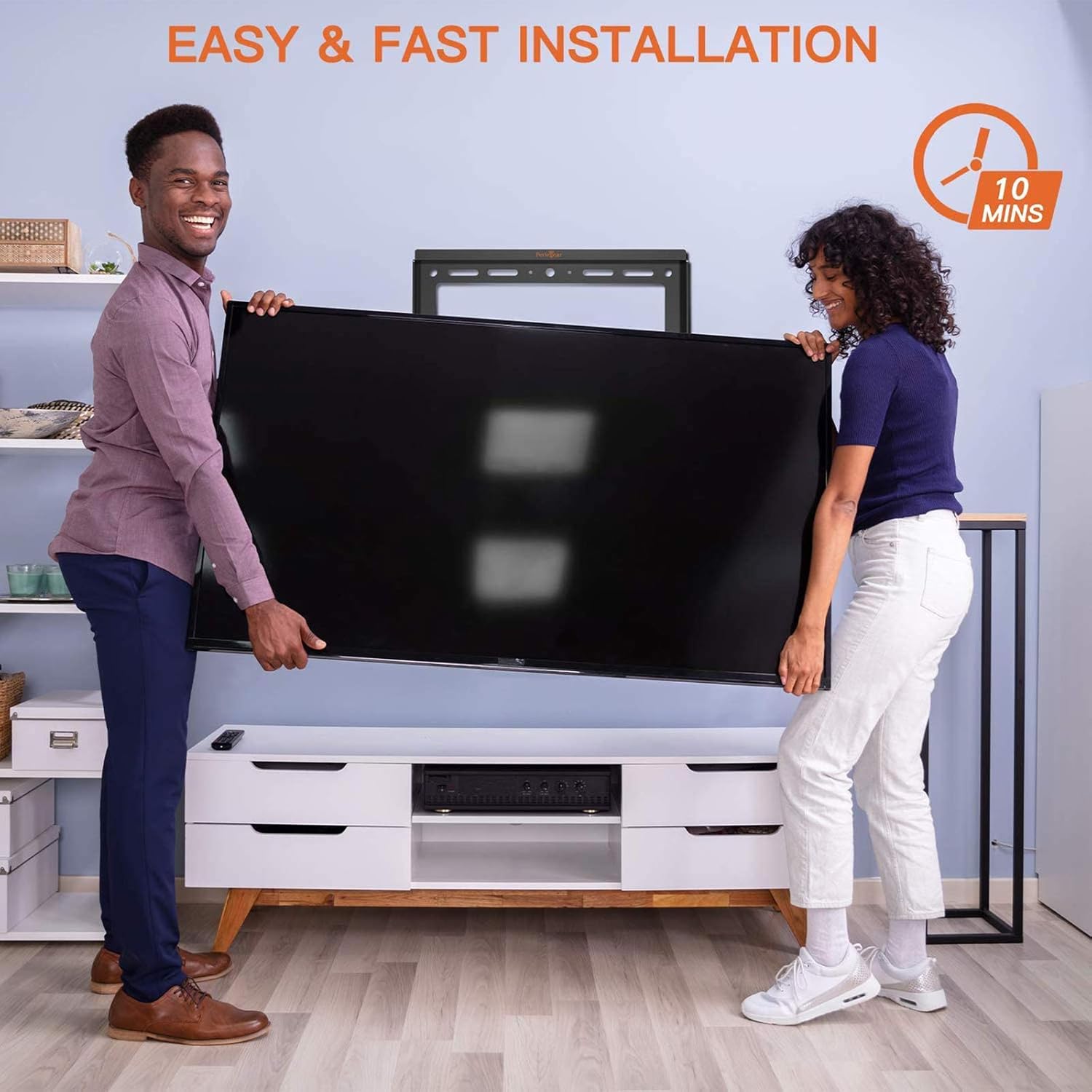 Picture of TV Wall Bracket Mount Swivel Suitable For 14 Inch to 42 Inch Plasma 3D LED LCD Black