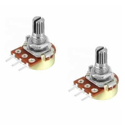 Picture of 3 Pin B10K Potentiometer 10K Ohm 2 Ps Multicolor