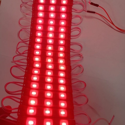 Picture of 12V LED Strips Waterproof 5630/5730 LED SMD Injection Module Red - 4 Module Red