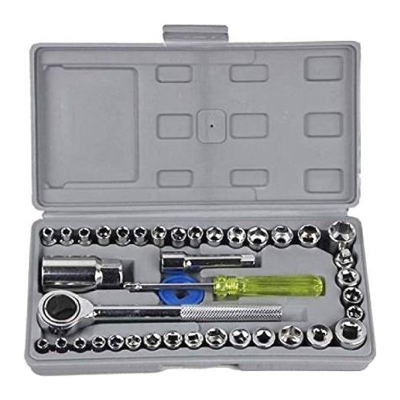 Picture of 40 in 1 Pcs Tool Kit & Screwdriver and Socket Set Automobile Tool Box Set