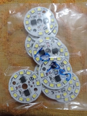 Picture of Ac220V Led Bulb Lamp Plate 5W Variant No Need Adapter Replace Led Lodine Very Low Price-10Ps White