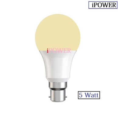 Picture of iPOWER Warm Colour Energy Saving LED Light 5 Watt - Base B-22 Warm