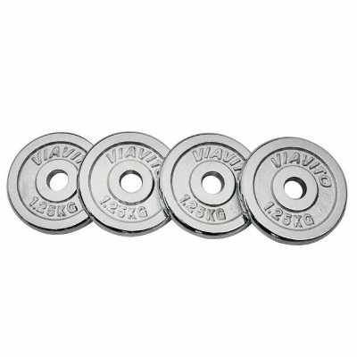 Picture of Dumbbell Plate - 1.25 Kg 4pcs Silver