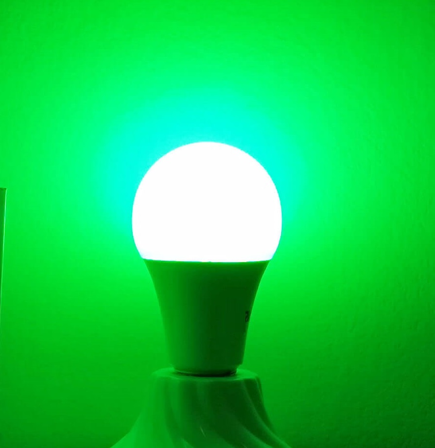 Picture of 7 Color RGB Bulb LED - Multicolor Bulb - E27 Base - 220V Household Lighting Multicolor