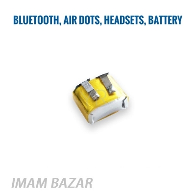 Picture of Original Battery Replacement 30Mah 3.7V Battery for Bluetooth Handsfree 341313 401010 400909 TWS Bluetooth Ear Buds Earpod 30 Mah 3.7V Tiny Battery Multicolor