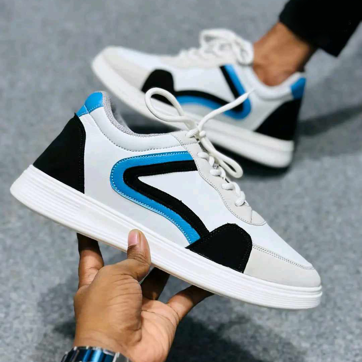 Picture of Trendy Shoes For Man With High Quality Fabrics And Breathable Outdoor Sport Sneakers Lightweight Air Mesh Men Shoes - Shoes For Men - Sneakers