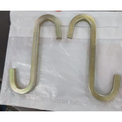 Picture of Heavy- Duty  Metal S Hooks, Hammock, Swing S Hooks, Industrial Grade Quality Utility Hooks Pack of 1 ps for ceiling fan Multicolor