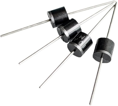 Picture of 5 Pcs- Diode 10A10 1000V 1KV 10A General Purpose Rectifier Diode 10A10 Silicon Junction Diode R-6 Package Electrical Circuitry & Parts Black