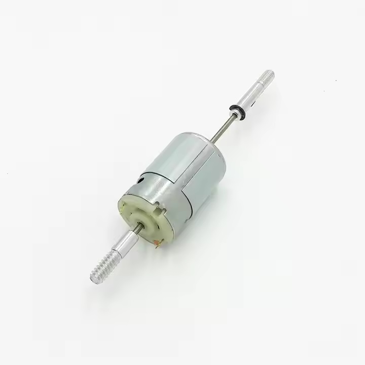 Picture of For AC DC Fan Service RS 555 DC 12 Volt Fan Motor Silver