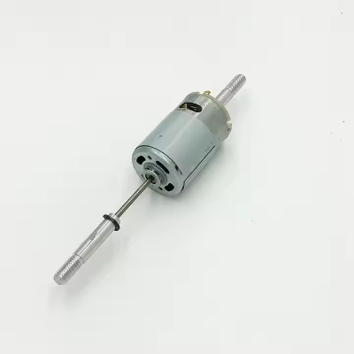 Picture of For AC DC Fan Service RS 555 DC 12 Volt Fan Motor Silver