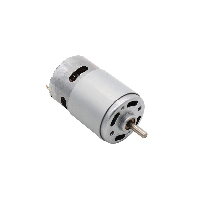 Picture of DC 12V 10000rpm 775 Motor Micro DC Motor 5mm Shaft Motor Silver
