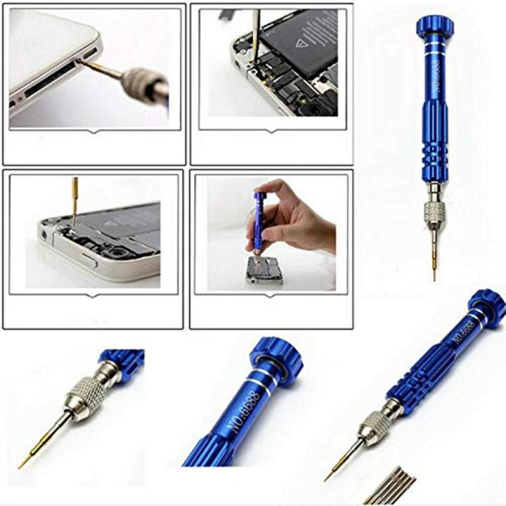 Picture of Magnetic 5 in1 Pentalobe Screwdriver Repair Tool Set Multicolor