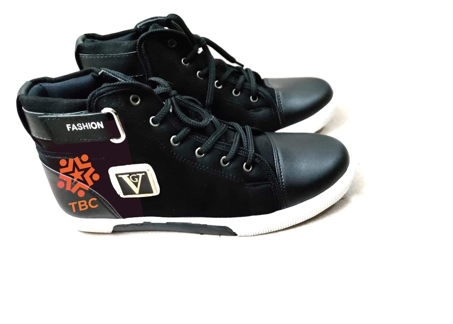 Picture of Boot sneakers lace up kb supaoar leather material rubber sool neck up design