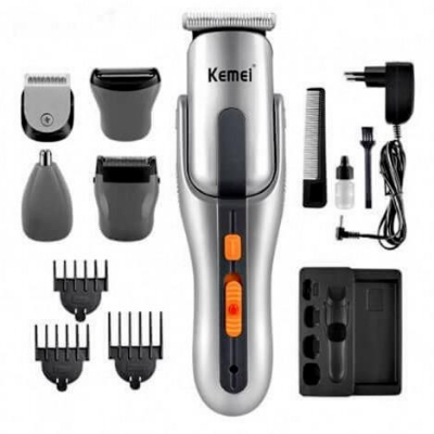 Picture of KM-680A 8 in 1 Grooming Kit  Silver
