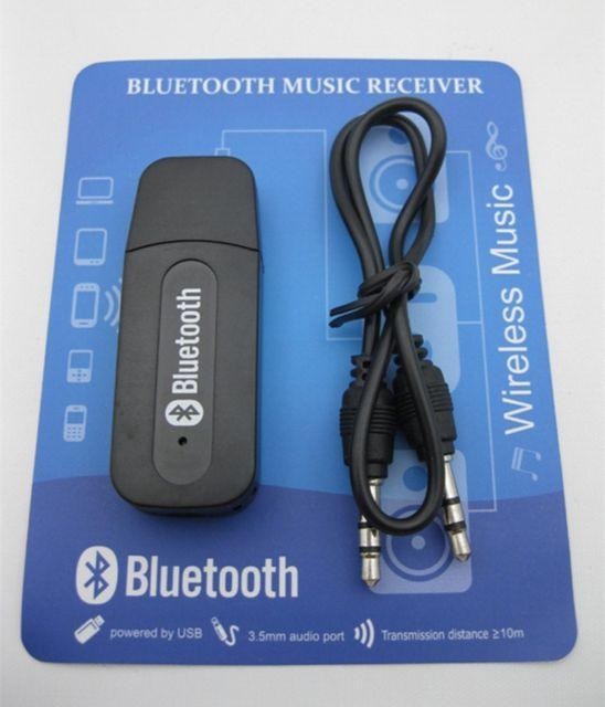 Picture of [Open Shopping] Portable usb bluetooth Stereo Music receiver - Bluetooth Speaker - Bluetooth Speaker Black