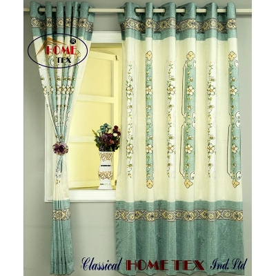 Picture of Hometex Curtain Green 4 Kuchi