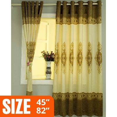 Picture of HOME TEX Synthetic Curtain Door Window Porda---4 Kuchi