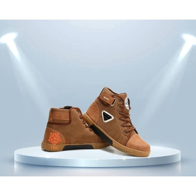 Picture of Boot sneakers lace up kb suparae leather material rubber sool neckup design