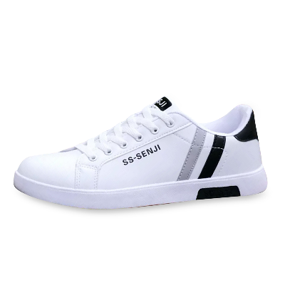 Picture of Running Sneakers White Color Casual Lace-Up Shoes Winter And Summer Men'S Shoes 2022 - Sneakers