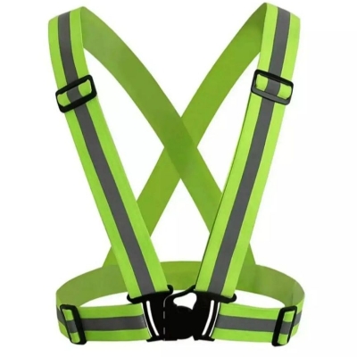 Picture of High Visibility Neon Reflective Belt Safety Vest
