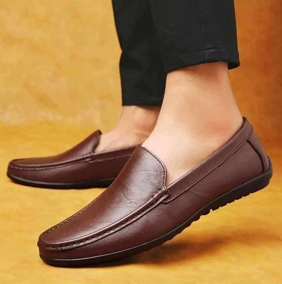 Picture of Formal Leather Loafer Premium Quality Stylish and Fashionable Hig Quality Slip On Men Driving Moccasins Loafer