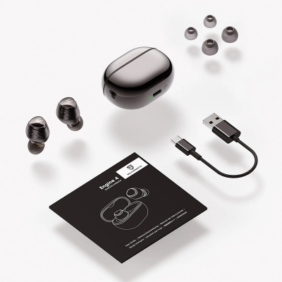 Picture of Soundpeats Engine4 Wireless Earbuds- Black