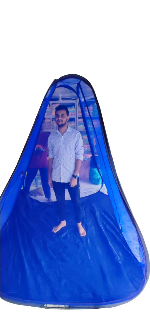Picture of smart mosquito net for 1 person(tabu moshari)